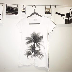 Palm Tree Print T-Shirt